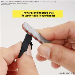 GUNDAM ACC - Sanding Stick MINI Set (lime ponçeuse) - Model Kit