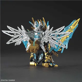 GUNDAM - Model Kit - SD Sangoku Sokets Tien Ba Cao Cao Wing G - 8.5cm