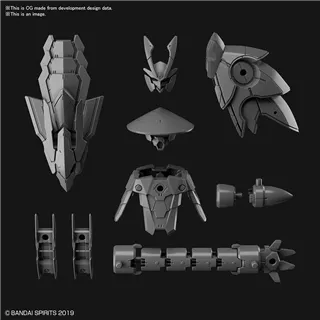 30MM - 1/144 Option Parts Set 4 (Sengoku Armor) - Model Kit