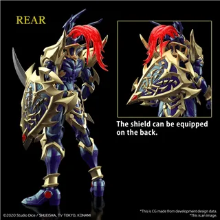 YU-GI-OH! - Figure-rise Standard Ampl. Black Luster Soldier -Model Kit