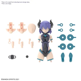 30MS - Option Parts Set 7 (Evil Costume) "Color A" - Model Kit