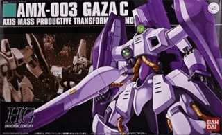 GUNDAM - 1/144 HGUC GAZA C ( Haman Karn's Mobile Suit ) - Model Kit
