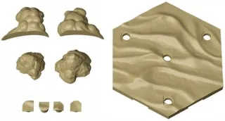 GUNDAM - Customize Scene Base 02 Desert Version - Model Kit