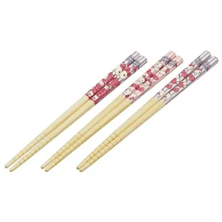 Hello Kitty Bamboo Chopsticks Set Hello Kitty