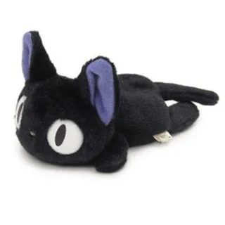 KIKI'S DELIVERY SERVICE - Beanie Jiji Fluffy - Plush 15cm