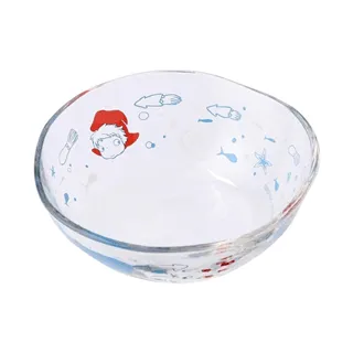 PONYO ON THE CLIFF - Ponyo under the sea - Transparent Bowl 13x4.5cm