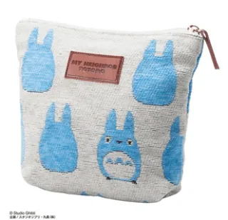 MY NEIGHBOR TOTORO - Blue Totoro - Pouch 17x21.5x6cm