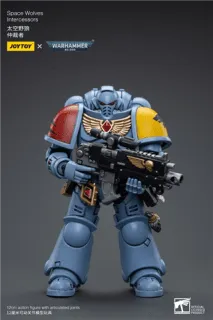 Warhammer 40k Action Figure 1/18 Space Wolves Intercessors 12 cm