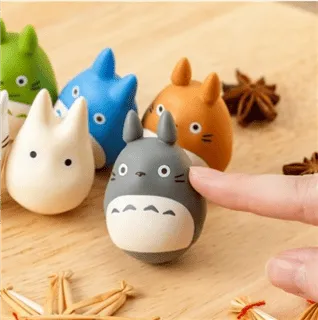 MY NEIGHBOR TOTORO - Assortment of 6 Roly-Poly Figures 5cm
