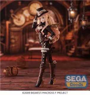 Macross Frontier FIGURIZMa PVC Statue Project Sheryl Nome Oshare Macross Revolution Ver. 19 cm