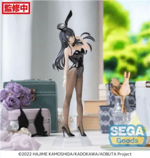 Rascal Does Not Dream of Bunny Girl Senpai PVC Statue Desktop x Decorate Collections Mai Sakurajima 17 cm