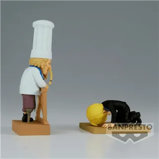 ONE PIECE - Sanji & Zeff - Figure WCF Log Stories 8cm