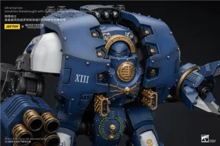Warhammer The Horus Heresy Action Figure 1/18 Ultramarines Leviathan Dreadnought with Cyclonic Melta Lance And Siege Claws 29 cm