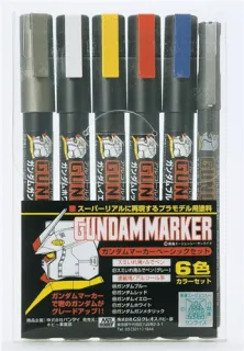 Gundam Marker Basic Set GMS105 (6pcs)
