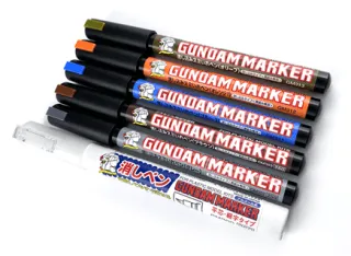 Gundam Marker Extra Thin Type for Panel Lines Set GMS122