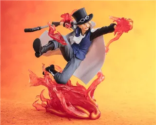 One Piece Figuarts ZERO Extra Battle PVC Statue Sabo Fire Fist Rook Check 19 cm