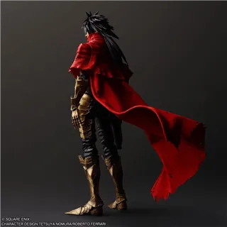 Final Fantasy VII Rebirth Play Arts Kai Action Figure Vincent Valentine 28 cm
