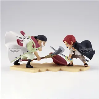 ONE PIECE - Edward Newgate VS Shanks - Figure WCF Log Stories 13cm