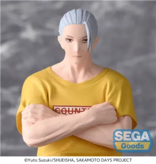 Sakamoto Days PM Perching PVC Statue Taro Sakamoto Serious Ver. 14 cm