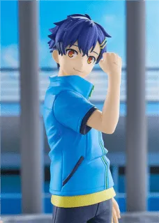 Gridman Universe Pop Up Parade PVC Statue Yomogi Asanaka L Size 23 cm