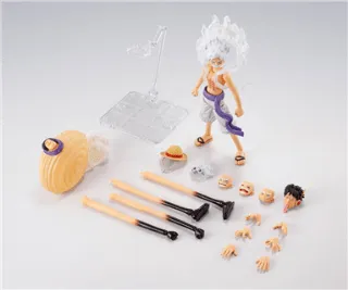 One Piece S.H.Figuarts Action Figure Monkey D. Luffy Gear 5 -Future Island Egghead- 15 cm