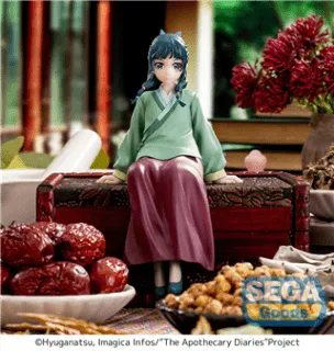 The Apothecary Diaries PM Perching PVC Statue Maomao 14 cm