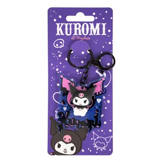 Sanrio 3D Acrylic Keychain Kuromi