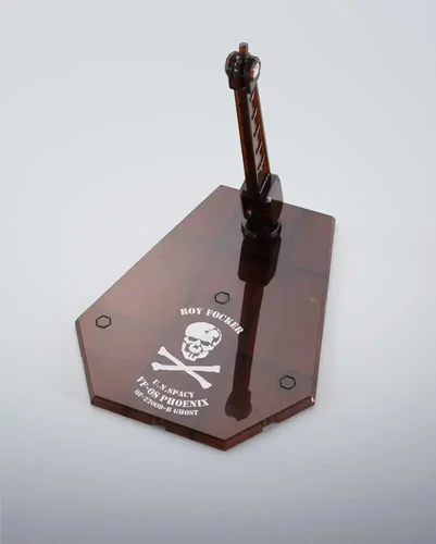 Macross 7 Hi-Metal R Action Figure VF-0S Phoenix (Roy Focker Use) & QF-2200D-B Ghost Set 14 cm