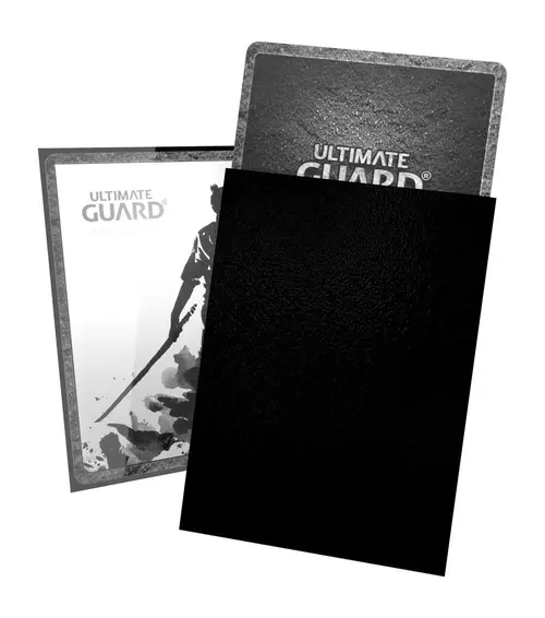 Ultimate Guard Katana Sleeves Standard Size 66 x 91 mm (100 Sleeves) - Black