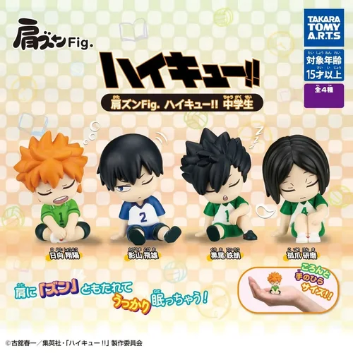 Shoulder Zun Fig. Haikyu!! Junior High School Student - 1 Unidade Aleatória