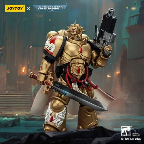 Warhammer 40 000: Combat Patrol Blood Angels Action Figure Captain with Heavy Bolt Pistol & Power Sword 20 cm