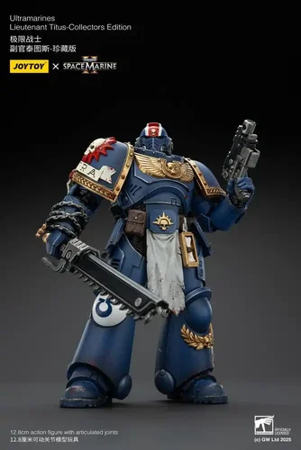 Warhammer 40 000: Space Marine 2 Action Figure Ultramarines Lieutenant Titus Collectors Edition 13 cm