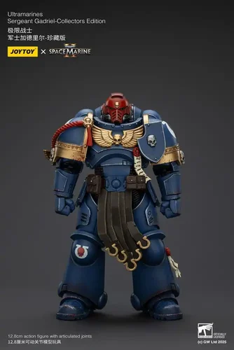 Warhammer 40 000: Space Marine 2 Action Figure Ultramarines Sergeant Gadriel Collectors Edition 13 cm