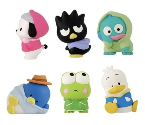 Sanrio Twinchees Mini Figures Hapidanbui Hoodie 5 cm - 1 Unidade