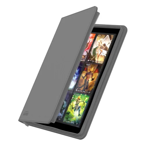 Ultimate Guard Zipfolio (360 double-sleeved cards) 18-Pocket 70 x 94 mm Xenoskin - Grey