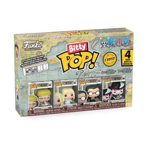 ONE PIECE - Bitty Pop 4 Pack 2.5cm - Usopp (1 figura chase aleatória)