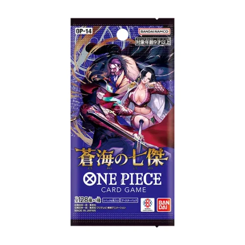 One Piece Card Game The Azure Sea's Seven (OP14) Japanese - 1 Booster