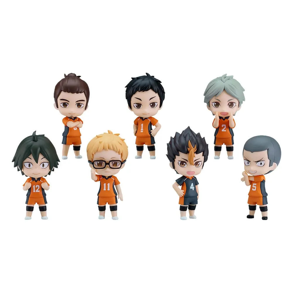 Haikyu!! Nendoroid Action Figure Surprise Ver. 02 Karasuno Edition 7 cm Blind Box - 1 Unidade