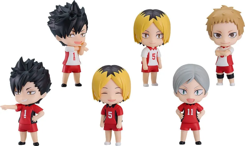 Haikyu!! Nendoroid Action Figure Surprise Ver. 03 Nekoma Edition 7 cm Blind Box - 1 Unidade