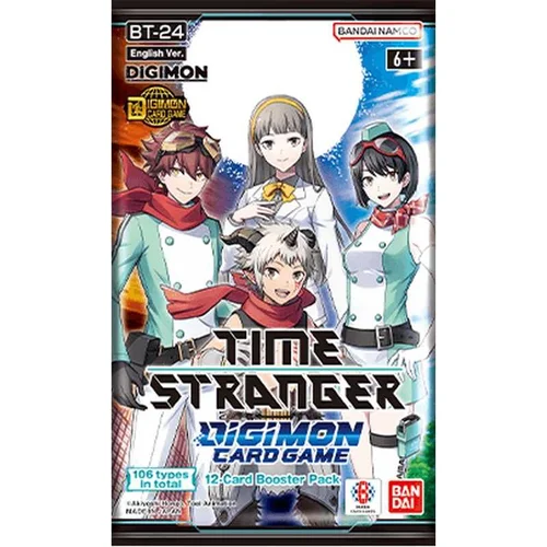 Digimon Card Game BT-24 Time Stranger English - 1 Booster