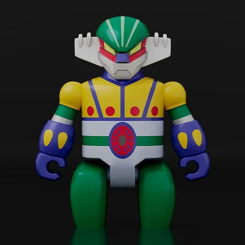 Steel Jeeg Brickroid Action Figures 2-Pack Steel Jeeg: Pantheroid Set 5 cm