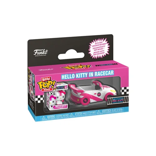 Sanrio Bitty POP! Ride Vinyl Figure Racecar w/Helo Kitty 2,5 cm