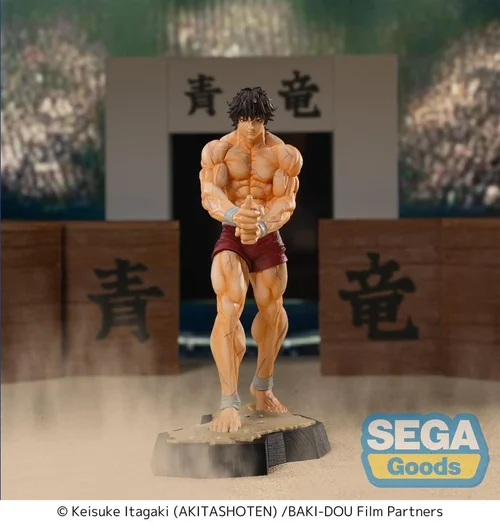 Baki-Dou Luminasta PVC Statue Baki Hanma 18 cm