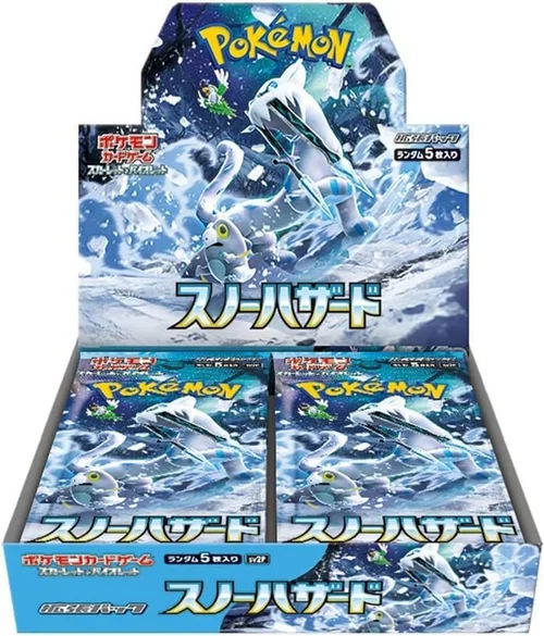 Pokemon TCG: Snow Hazard Japanese - 1 Booster Box (30 Boosters)
