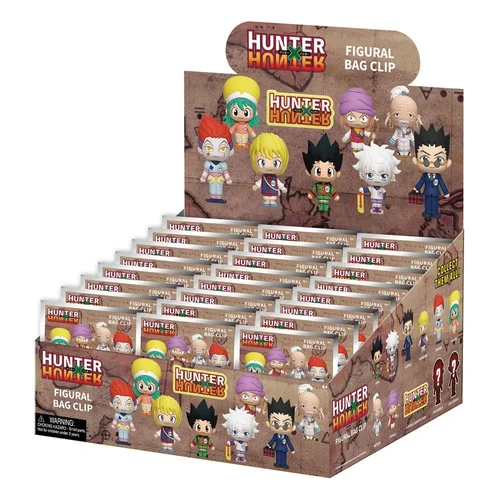 Hunter x Hunter 3D Foam Bag Clips Series 1 Blind Bag - 1 Unidade