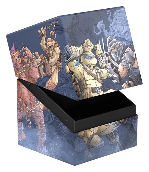 Ultimate Guard RTE Boulder 100+ Magic: The Gathering | Teenage Mutant Ninja Turtles (76 x 75 x 98.5 mm) - Technodrome Battle