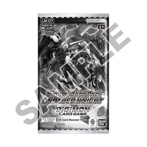 Digimon Card Game Limited Card Pack ANOTHER KNIGHT LM-07 English - 1 Booster