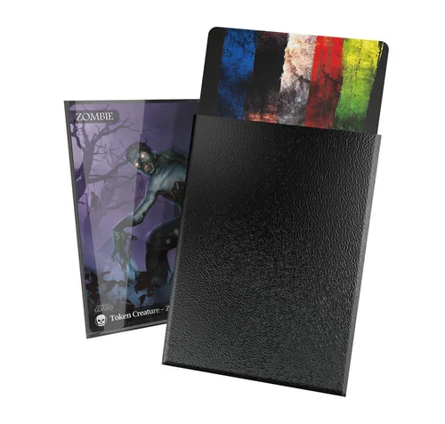 Ultimate Guard Cortex Sleeves Standard Size 66 x 91 mm (100 Sleeves) - Black