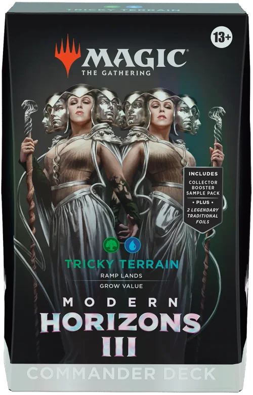 Magic the Gathering Modern Horizons 3 Commander Deck Tricky Terrain English
