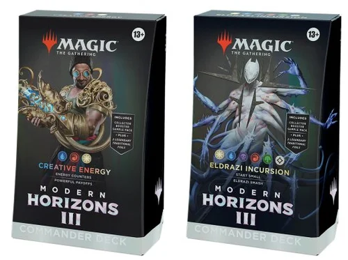 Magic the Gathering Modern Horizons 3 Commander Deck Eldrazi Incursion + Creative Energy English